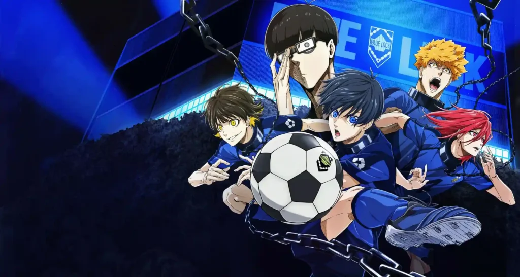Blue Lock, Top 10 Anime on Netflix