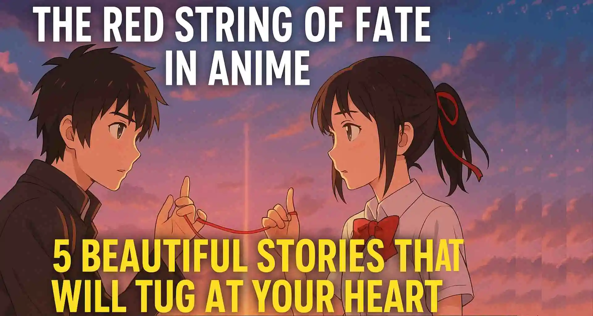 Red string of fate, anime movies