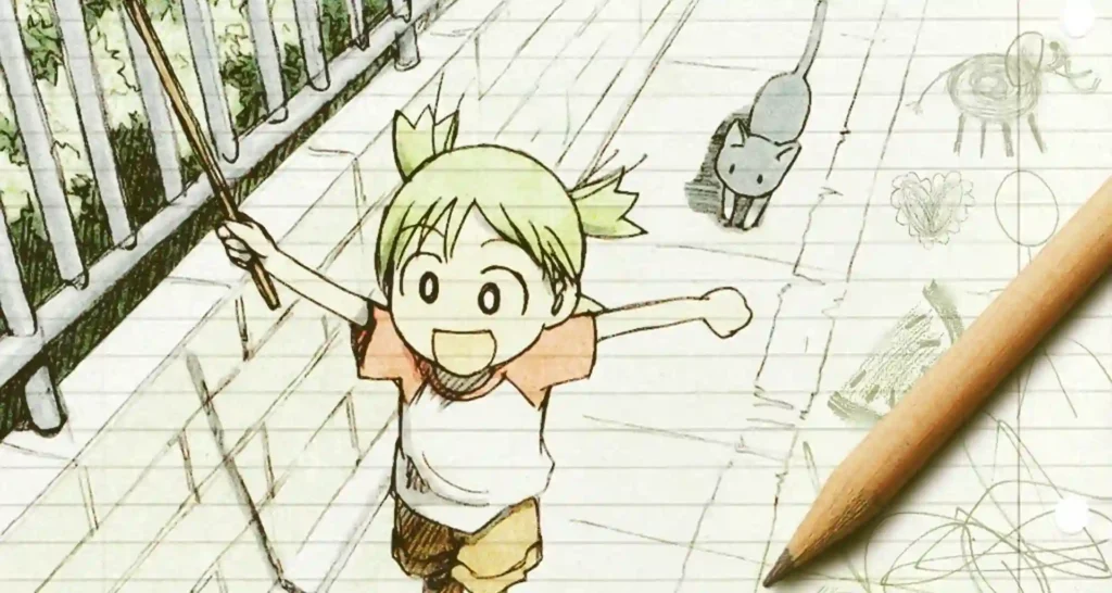 Yotsuba&! anime, Manga 